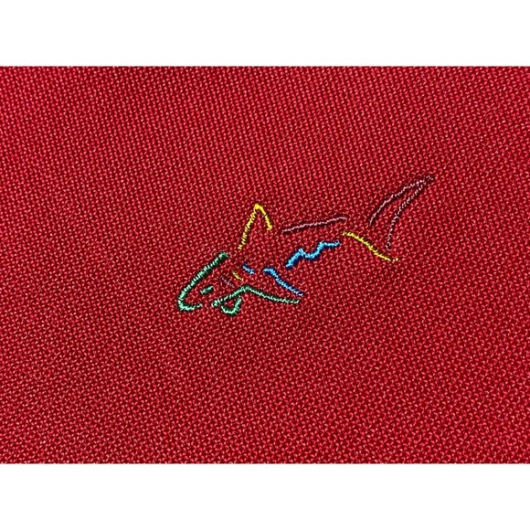 Greg Norman Men's Polo Golf Shirt Performance Play Dry 4XL RED - Picture 7 of 10